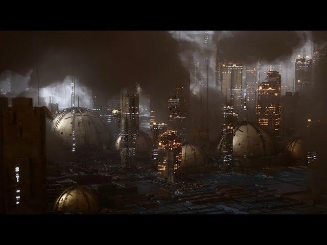 Cinema 4D Tutorial - Create a Futuristic City Using Octane Scatter and Volumetrics