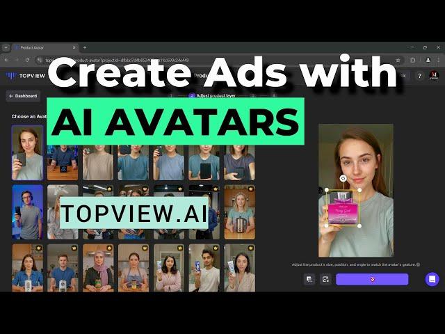 How to Create Ads for Promotion using AI Avatars? | TopView AI