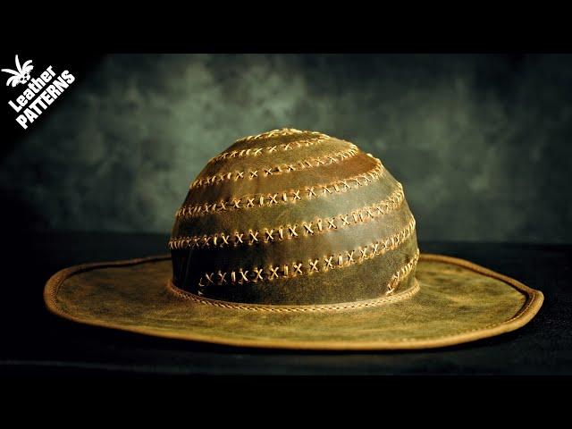 The leather Dome hat pattern tutorial