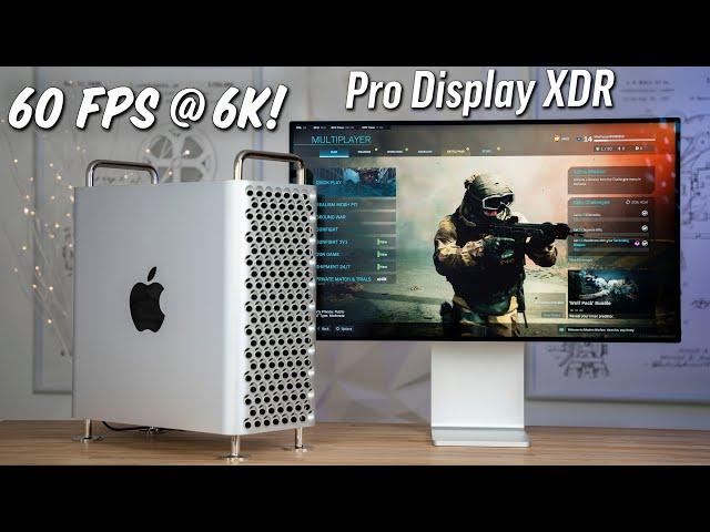 6K Gaming on a $21,000 Mac Pro Display XDR setup!