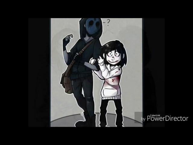 Безглазый Джек и Убийца Джефф/Eyeless Jack x Jeff the killer "Ты-сказка,ты-чудо"