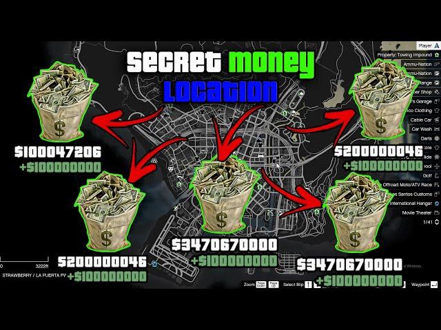 GTA 5 - Secret Money Location (PS5, PS4, PC & XBOX)