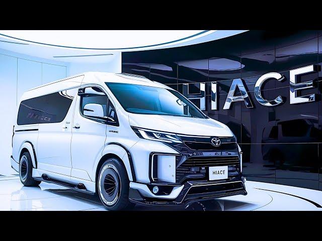 2025 Toyota Hiace Luxury Van: The Ultimate American Road Trip Vehicle!