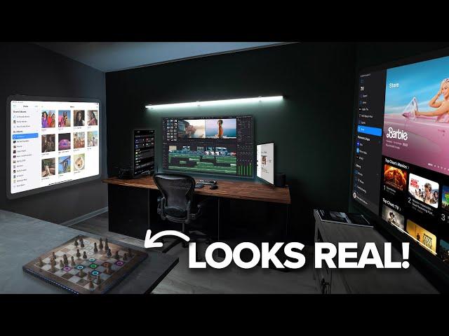 Building Home Office In Apple Vision Pro