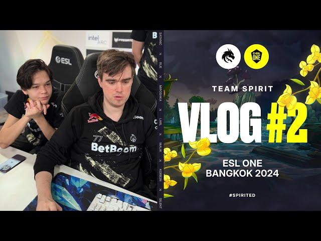 TEAM SPIRIT: ESL ONE BANGKOK 2024. VLOG 2 (ENG SUB)