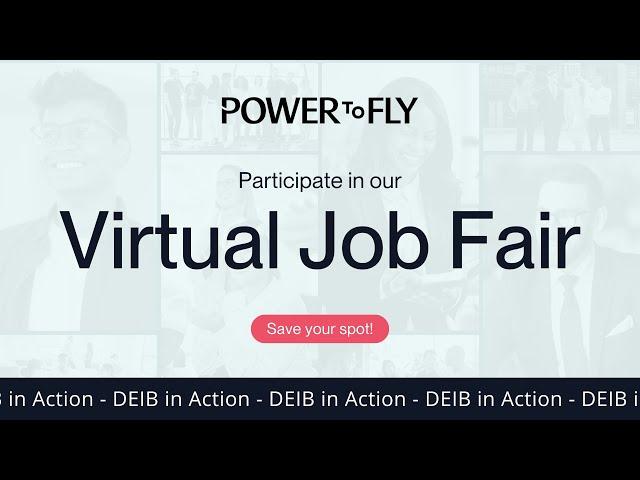 PowerToFly - Virtual Job Fair