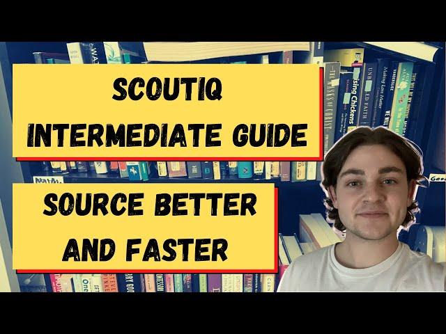 ScoutIQ Intermediate Guide | How to Sell Books on Amazon FBA