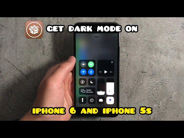 How To Get Dark Mode On iPhone 6 / 5S! [2 Methods]