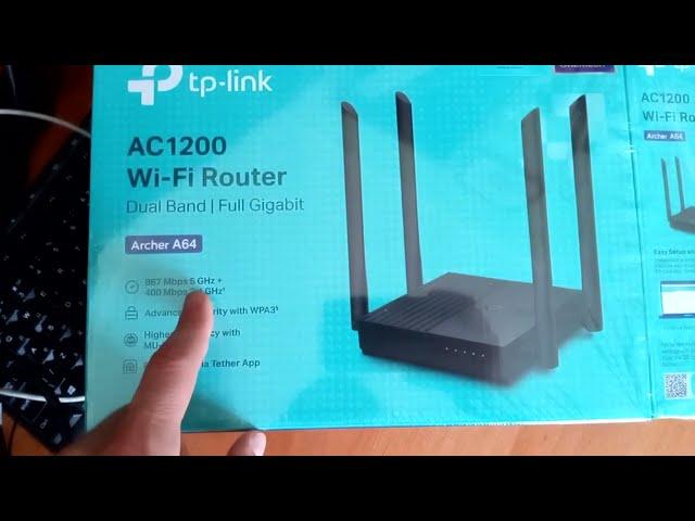 Настраиваем и прошиваем роутер Tp Link Archer A64