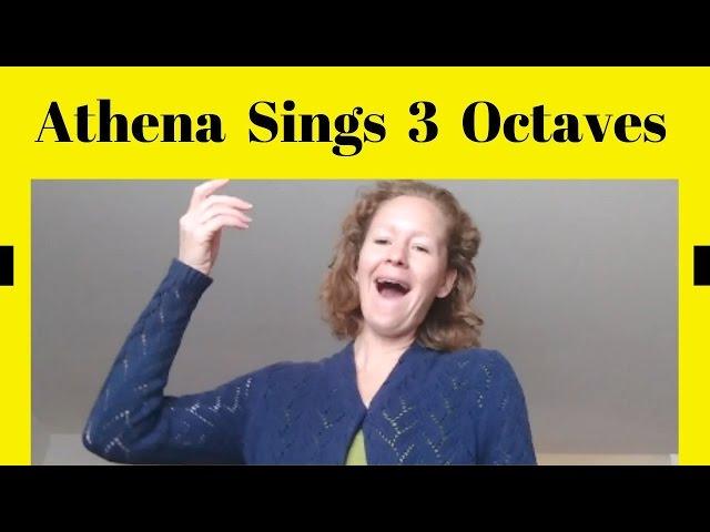 Athena Padilla Sings 3 Octave Vocal Range E3-E6