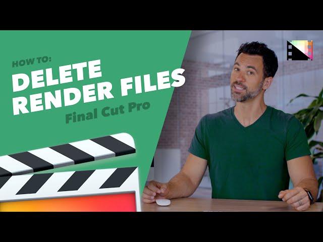 How to Delete Generated Render Files in Final Cut Pro X