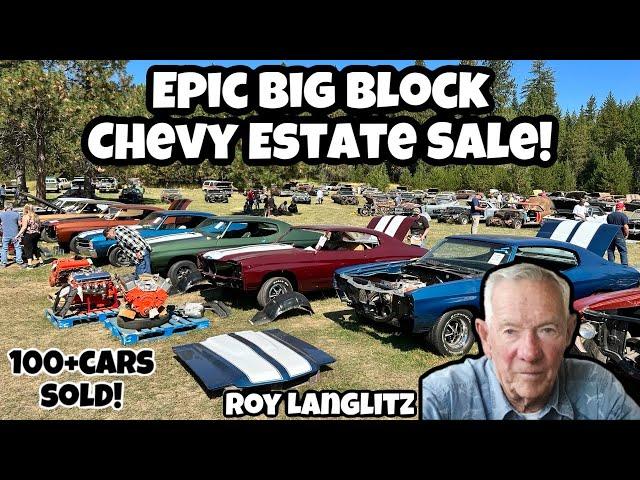 One Man’s Big Block Chevy Collection pt. 1 #musclecar #barnfinds #ls6chevelle #roylanglitz