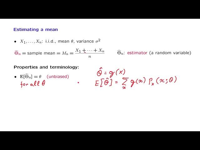 L20.3 The Sample Mean and Some Terminology