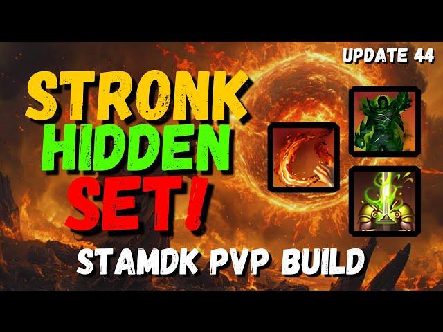 NOBODY talks about this SET!  Stamdk PVP Build - ESO Gold Road