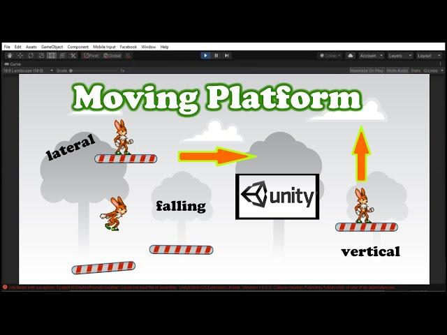 Unity 2D : moving platform Tutorial