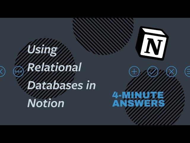 Using RELATIONAL DATABASES in Notion (Easily ) | Notion Tutorial