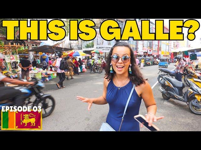 EP 03: ALL SIDES OF GALLE, SRI LANKA  (exactly what we needed!) [Galle Sri Lanka Travel Vlog]