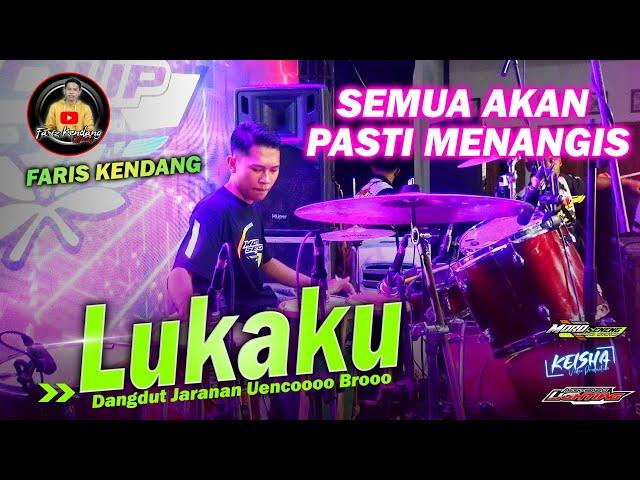 COVER Faris kendang UENCOO // LUKAKU CAK REDY SULING MAHESA suaranya merdu sekali DANGDUT JARANAN