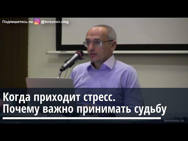 Торсунов О.Г.  Когда приходит стресс.  Почему важно принимать судьбу