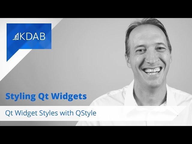 Qt Widget Styles with QStyle