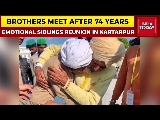 An Emotional Reunion: Separated As Infants, Brothers Now Meet As Adults After 74 Years