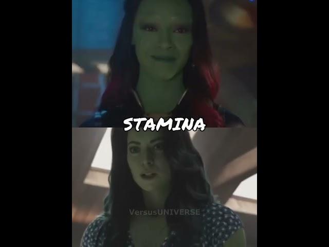 Gamora vs She-hulk