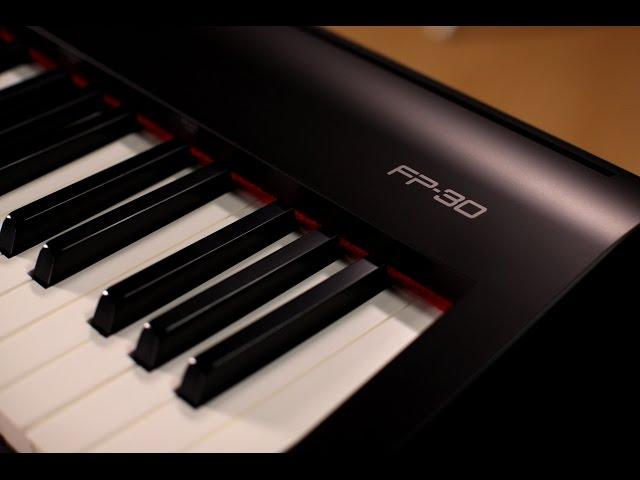 Roland FP-30 Digital Piano Demo with Alicia Baker