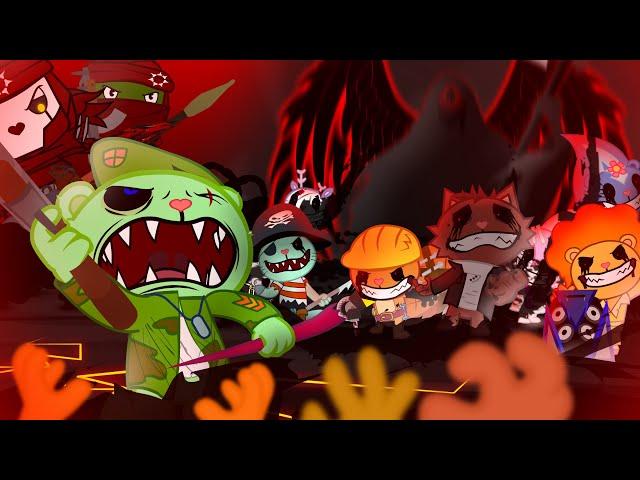 "Hail To The King" - HAPPY TREE FRIENDS (AMNESIA 6) ANIMATION