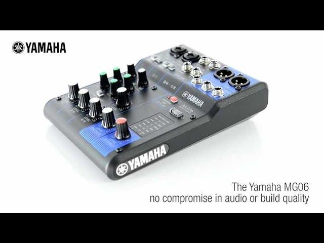 Yamaha MG06 Compact Analog Mixing Console