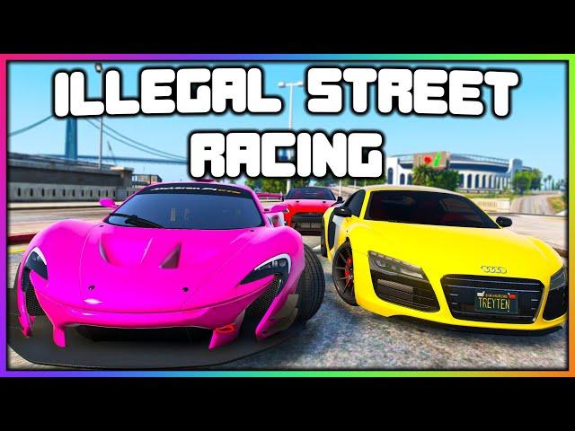 GTA 5 Roleplay - SUPERCAR RACERS vs COPS | RedlineRP