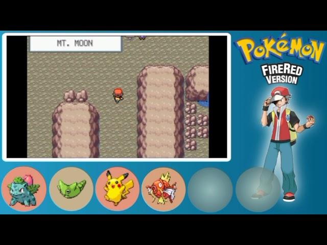 Pokemon FireRed #3| "Mt. Moon मे किया खतरो का सामना"| Blaze a Trail