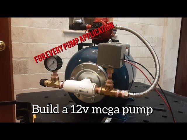 build a 12v mega pump