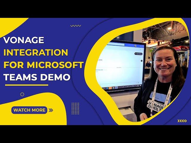 Vonage Integration for Microsoft Teams DEMO