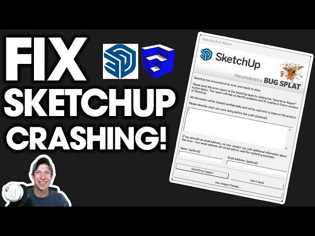 How to FIX SketchUp BUGSPLATS from Plugins!