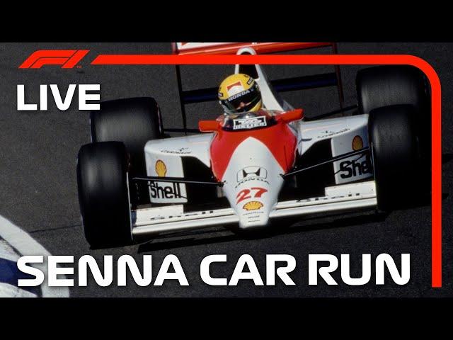 LIVE: Senna's Iconic 1990 Championship Car Laps Interlagos & Drivers Parade!