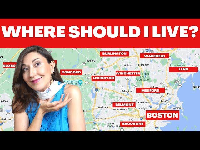 BEST PLACES to LIVE around Boston, Massachusetts