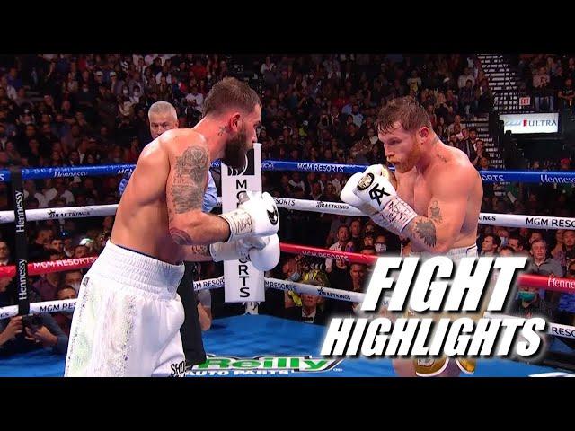 Canelo Alvarez vs Caleb Plant | Full Highlights HD