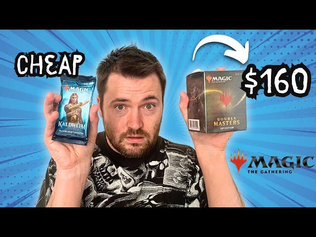 Cheap vs $160 Magic The Gathering Booster Pack