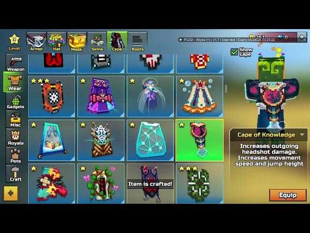 INSTANTLY MAX YOUR ACCOUNT - Pixel Gun 3D | Abyss | Update 24.5