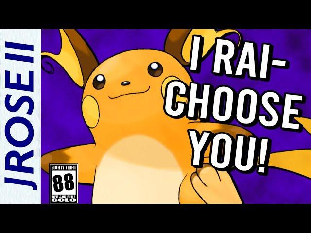 How Fast Can you beat Pokemon Red/Blue with just a Raichu?