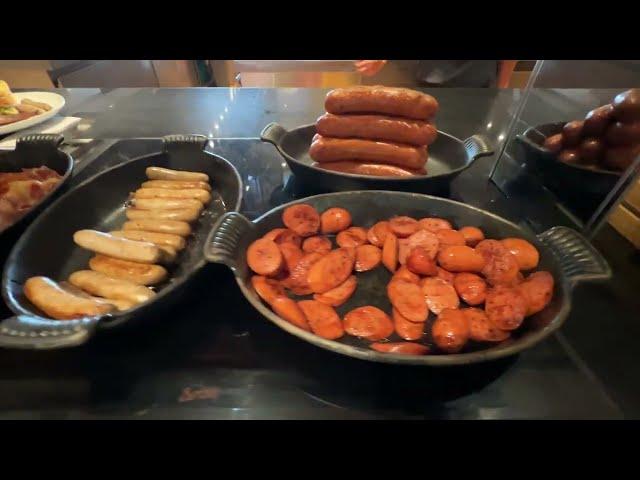 Breakfast Buffet at the Grand Hyatt, Manila, Philippines