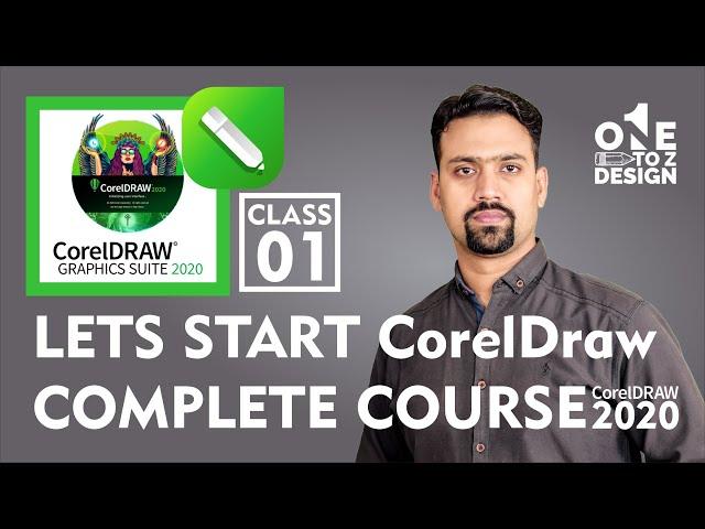 CorelDraw 2020 Complete Course for Beginners # 01 | Free Training in Urdu / Hindi