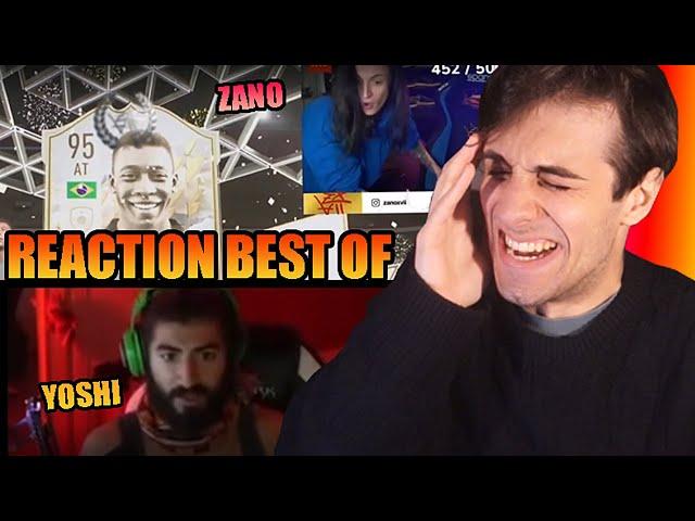 REACTION MIGLIORI CLIPS DI ZANO E YOSHI