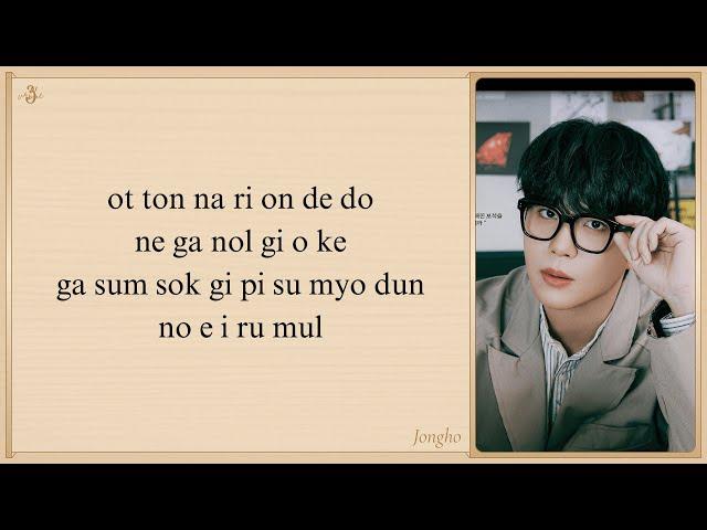 JONGHO 'A Day (Lovely Runner OST Part 5)' Easy Lyrics