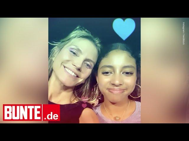 Heidi Klum - Noch nie da gewesen: Sie teilt ein Video mit ihrer Lou