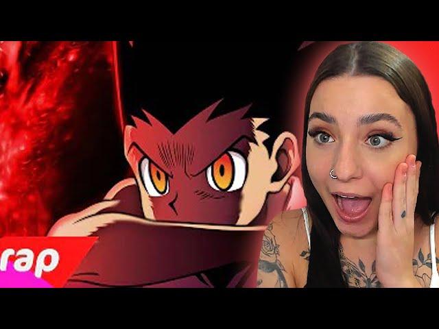 REAGI AO RAP DO GON!! MUITO F#DA (Hunter X Hunter) - 7 minutoz