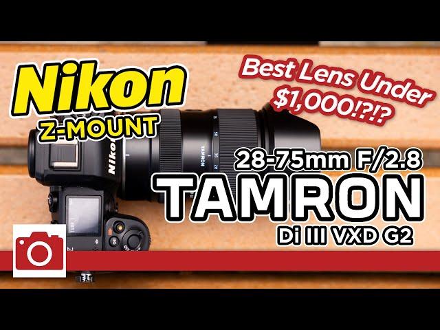 TAMRON 28-75mm is PERFECT for Z-MOUNT!! SAMPLE PHOTOS & First Look!!