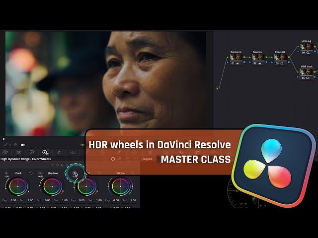 You must learn HDR wheels in DaVinci Resolve! (8K RED RAW clips provided!)