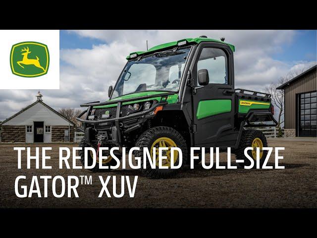 Introducing the redesigned Gator™ XUV | John Deere Gator™ XUV