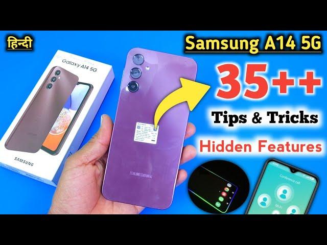 Samsung A14 Tips and Tricks | Samsung Galaxy A14 5G Tips And Tricks | Top 35++ Hidden Features